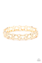 Load image into Gallery viewer, Paparazzi ~ You HEART The Lady! ~ Gold Bracelet