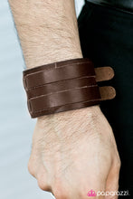 Load image into Gallery viewer, Paparazzi ~ You're The Man! ~ Men's Brown Urban Bracelet - Klassy Jewelz Boutique
