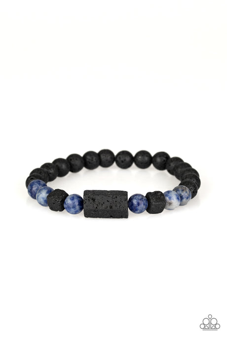 Paparazzi ~ Zenned Out ~ Blue Urban Bracelet