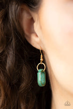 Load image into Gallery viewer, Paparazzi - Fashionista Fever - Blue  and Gold Acrylic Necklace Set
