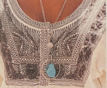 Load image into Gallery viewer, Paparazzi ~ Simply Santa Fe ~ Fashion Fix Complete Trend Blend ~ Blue/Turquoise and Silver Necklace Set