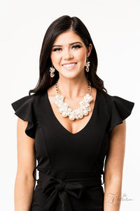 Paparazzi ~ "Captivate" ~ ZI Collection ~ White Pearl Necklace Set