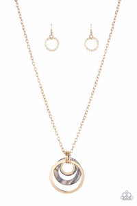 Paparazzi - Coast Coasting - Gold Necklace - Klassy Jewelz Boutique
