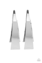 Load image into Gallery viewer, Paparazzi ~ Underestimated Edge ~ Silver Post Earrings