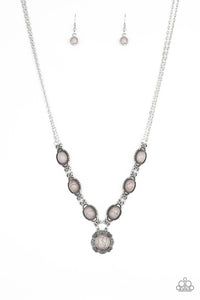 Paparazzi - Desert Dreamin' - Silver Necklace and Bracelet Set