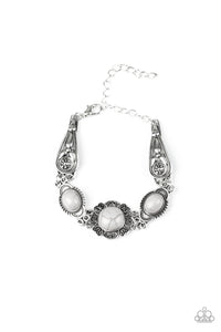 Paparazzi - Desert Dreamin' - Silver Necklace and Bracelet Set