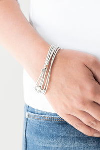 Paparazzi ~ Charmingly Cupid ~ Silver Bracelet