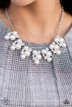 Load image into Gallery viewer, Paparazzi ~ Fiercely 5th Avenue - Complete Trend Blend ~ White Pearl Necklace Set