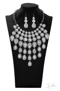 Paparazzi ~ "Mesmerize" ~ ZI Collection ~ White Necklace Set