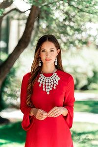 Paparazzi ~ "Mesmerize" ~ ZI Collection ~ White Necklace Set