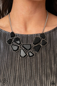 Paparazzi ~ Magnificent Musings ~ Fashion Fix Complete Trend Blend ~ Black Necklace Set