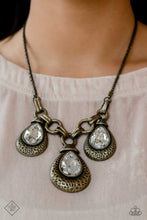 Load image into Gallery viewer, Paparazzi ~ Magnificent Musings - Fashion Fix Complete Trend Blend ~ Brass Necklace Set