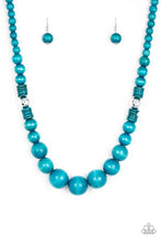 Load image into Gallery viewer, Paparazzi ~ Panama Panorama ~ Pink Wooden Bead Necklace Set