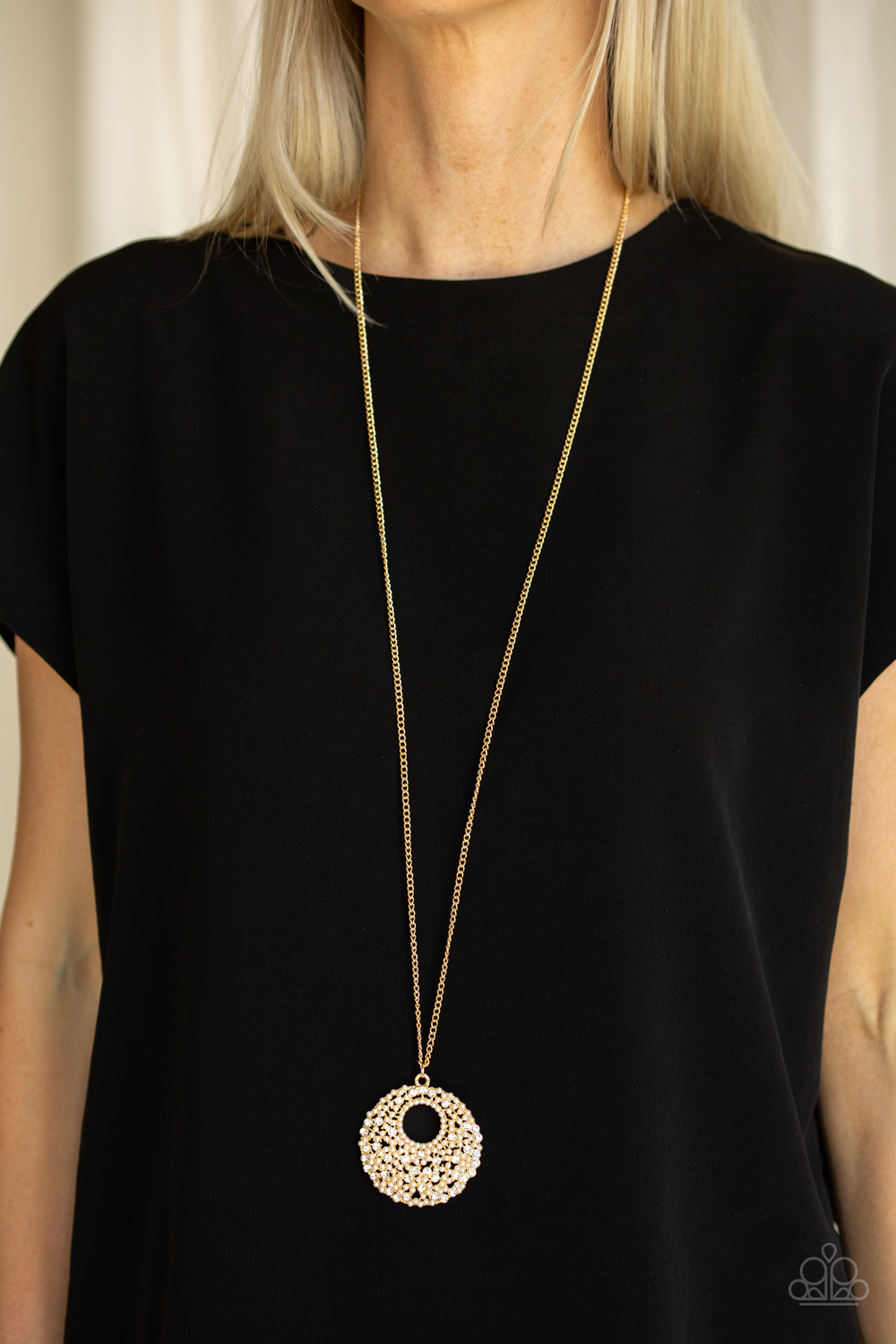 Paparazzi - Pearl Panache - Gold Pearl Necklace - Klassy Jewelz Boutique