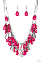 Load image into Gallery viewer, Paparazzi -Life of The Fiesta - Pink Necklace -$5.00 - Klassy Jewelz Boutique