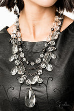 Load image into Gallery viewer, Paparazzi ~ &quot;Prismatic&quot; ~ZI Collection ~ Gunmetal Necklace Set