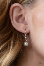 Load image into Gallery viewer, Paparazzi - Regal Refinement - White Necklace Set - Klassy Jewelz Boutique