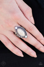 Load image into Gallery viewer, Paparazzi ~ Simply Santa Fe ~ Fashion Fix Complete Trend Blend ~ White and Silver Necklace Set
