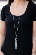 Load image into Gallery viewer, Paparazzi - Shimmer Sensei - Purple  Pendant Necklace - Klassy Jewelz Boutique