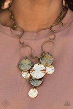Load image into Gallery viewer, Paparazzi ~ Sunset Sightings ~ Fashion Fix  Complete Trend Blend ~ Brass Necklace Set