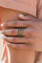 Load image into Gallery viewer, Paparazzi ~ Sunset Sightings ~ Fashion Fix  Complete Trend Blend ~ Brass Necklace Set