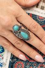 Load image into Gallery viewer, Paparazzi ~ Simply Santa Fe ~ Fashion Fix  Complete Trend Blend ~ Blue Turquoise Necklace Set