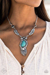 Paparazzi ~ Simply Santa Fe ~ Fashion Fix Complete Trend Blend ~ Blue Turquoise Necklace Set