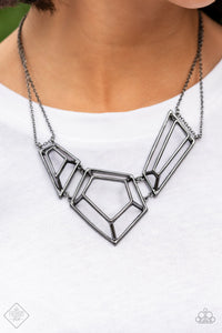 Paparazzi ~ Sunset Sightings ~ Fashion Fix Complete Trend Blend ~ Black Necklace Set